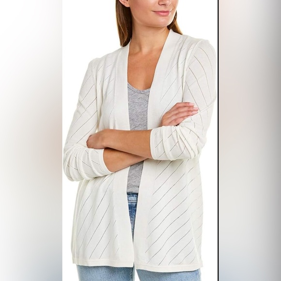 Vince Camuto White Cardigan - Picture 1 of 3
